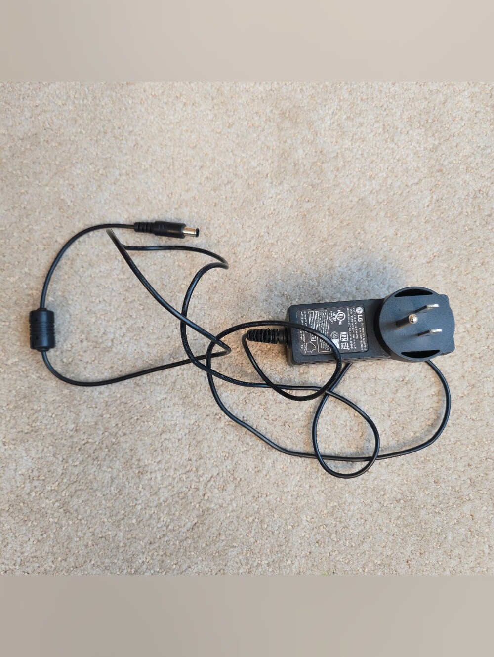 Original LG 19V AC Adapter fr LG 27GK750F-B LED Monitor ADS-65FAI-19 19065EPCU-1